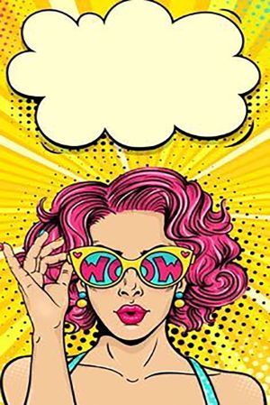 Vibrant Pop Art Expression wall art