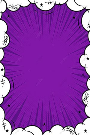 Vibrant Comic Burst in Purple wall art
