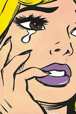 Emotional Reverberations in Pop Art wall art