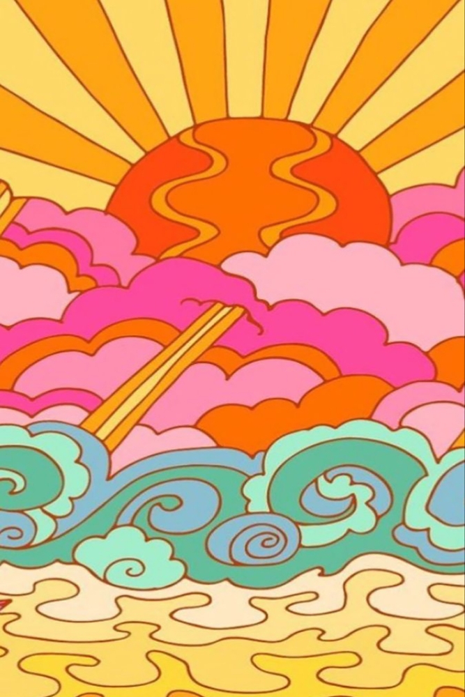 Vibrant Horizon: A Pop Art Experience premium reproduction