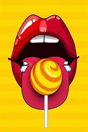 Vibrant Pop Art - Candy Delight wall art
