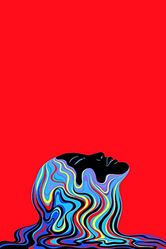 Vibrant Flow: A Pop Art Journey premium reproduction