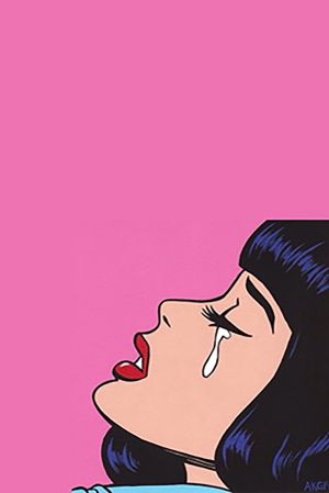 Vibrant Lament: A Pop Art Statement wall art