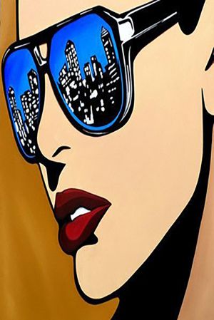Urban Reflections: Iconic Pop Art Visions wall art