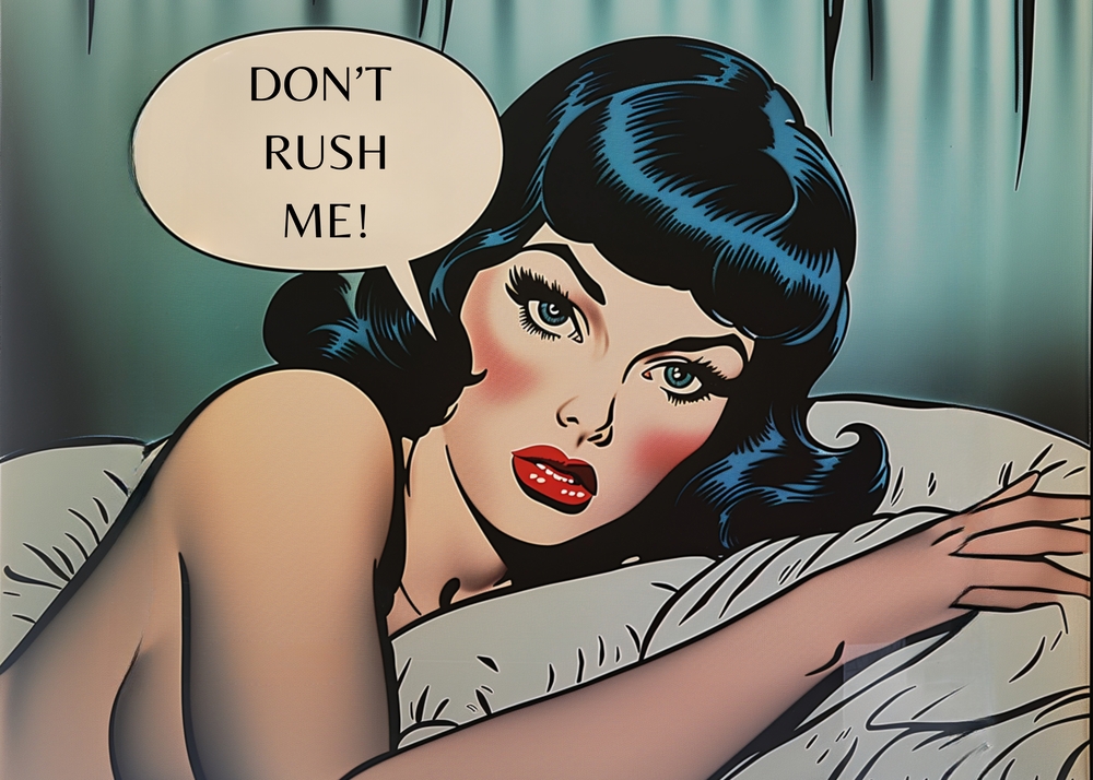 Iconic Pop Art Female Portrait premium reproduction
