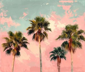 Tropical Pop Art Vibes wall art