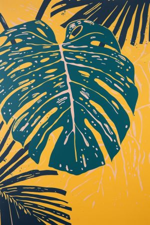Bold Botanical Pop Art wall art