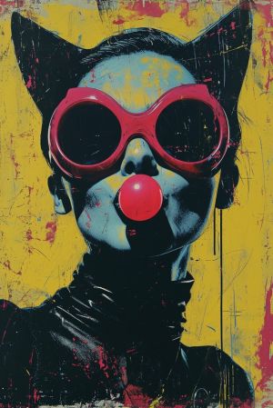 Bold Expressions in Pop Art wall art