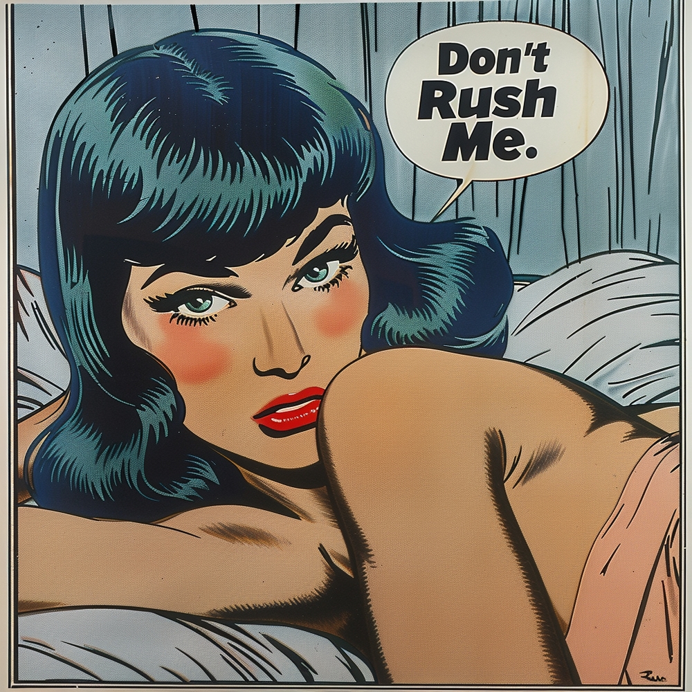 Bold Pop Art Expression premium reproduction