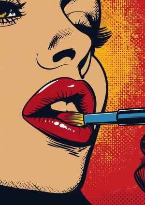 Dynamic Pop Art: Vivid Expressions of Boldness wall art