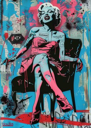 Pop Art Iconography: Homage to Marilyn Monroe wall art