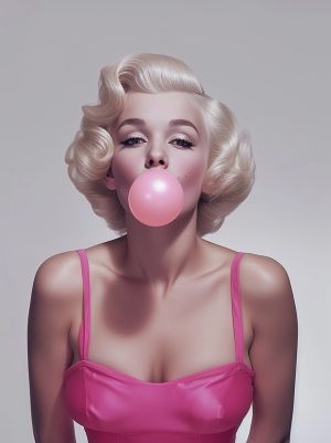 Iconic Glamour in Pop Art wall art