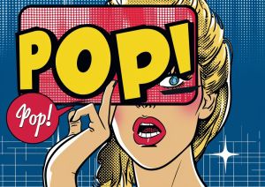Vibrant Pop Art: Bold Expression wall art