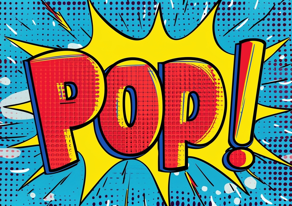 Vibrant Explosion: A Tribute to Pop Art premium reproduction