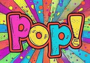 Explosive Pop Art Design wall art