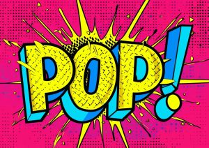 Vibrant Pop Art Explosion wall art