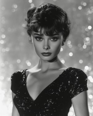 Classic Elegance in Black and White wall art