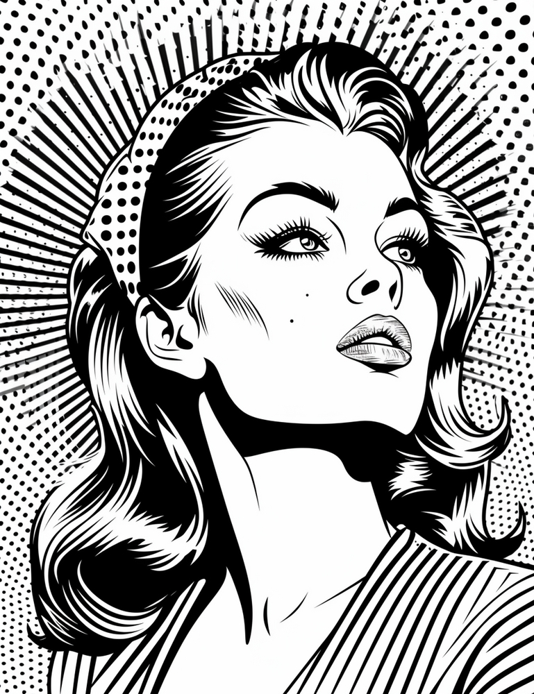 Pop Art Icons: A Modern Interpretation premium reproduction