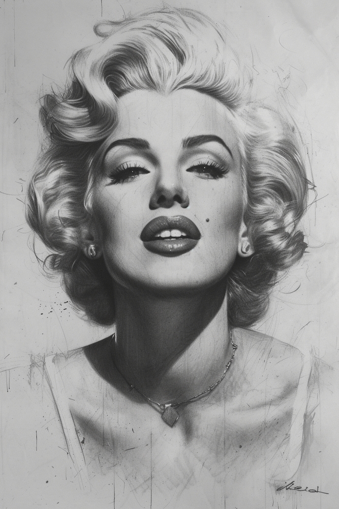 Iconic Pop Art Portrait premium reproduction