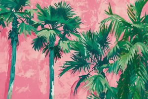 Tropical Dreams in Pop Art wall art