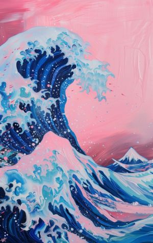 Vibrant Wave of Modernity wall art