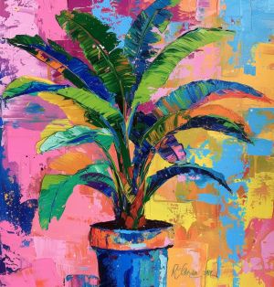 Vibrant Tropical Pop Art wall art