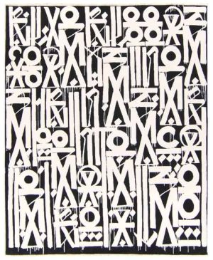 Retna Resurrect: An Exploration of Urban Calligraphy wall art