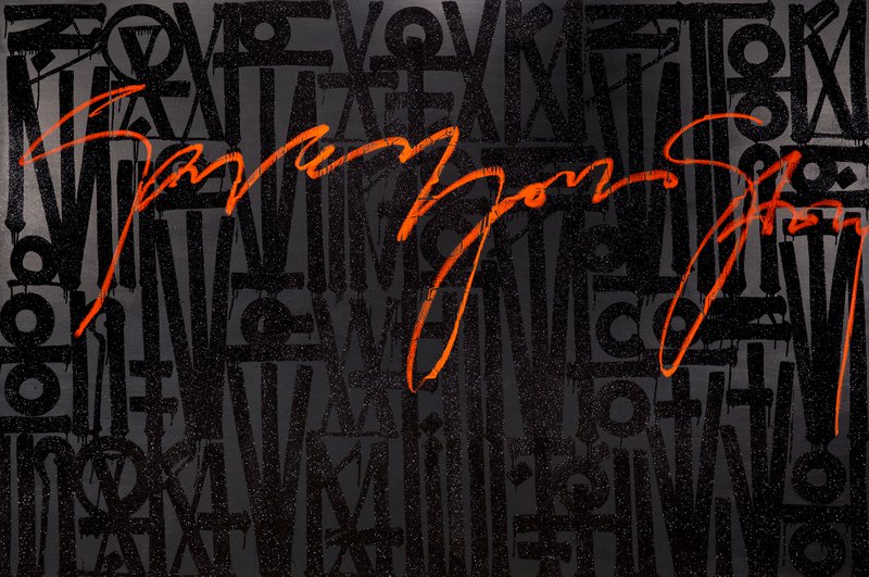 Retna: Save Your Story For Someone Who Cares premium reproduction