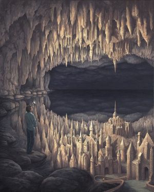 Rob Gonsalves: As Above, So Below wall art