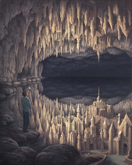Rob Gonsalves: As Above, So Below premium reproduction