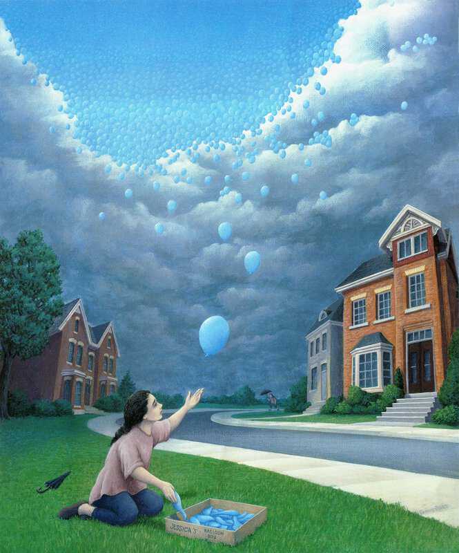Rob Gonsalves: Blending Dreams and Reality premium reproduction