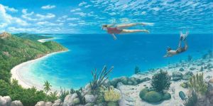 Rob Gonsalves: Beyond The Reef wall art