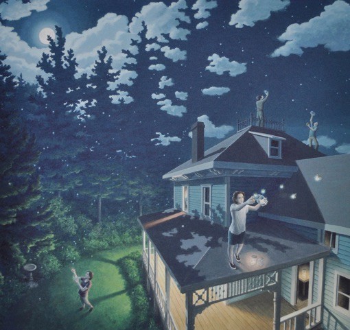 Rob Gonsalves: Firefly Constellation premium reproduction