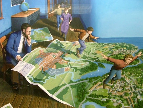 Rob Gonsalves: Flight Plan premium reproduction