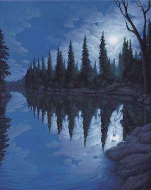 Rob Gonsalves: Ladies Of The Lake wall art