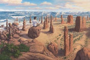 Rob Gonsalves: Pursuit Of Balance wall art