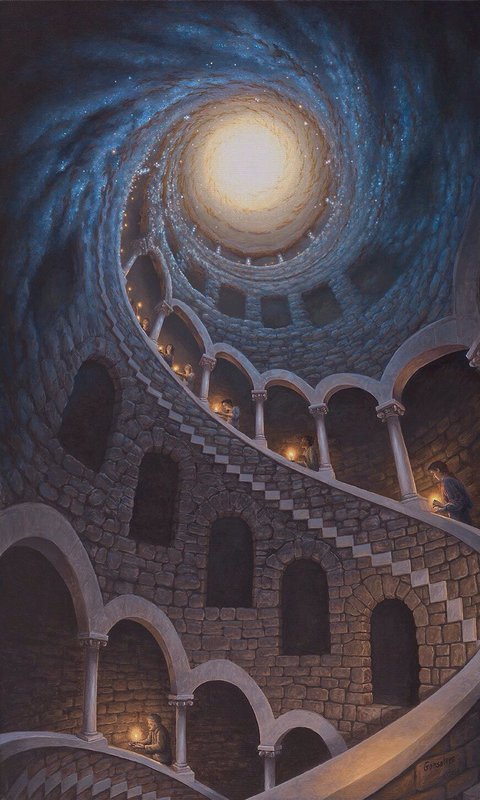 Rob Gonsalves: Star Dust premium reproduction