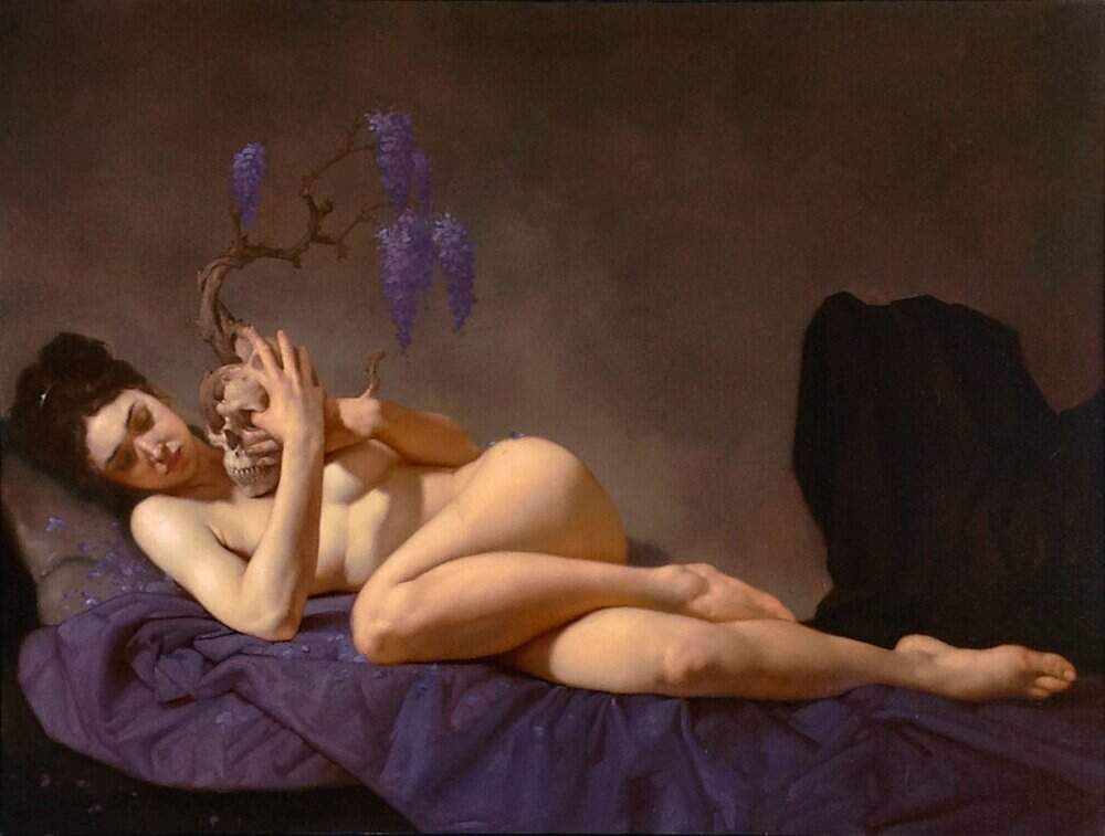 Roberto Ferri: Amor Et Mortem – Love And Death premium reproduction printed or painted