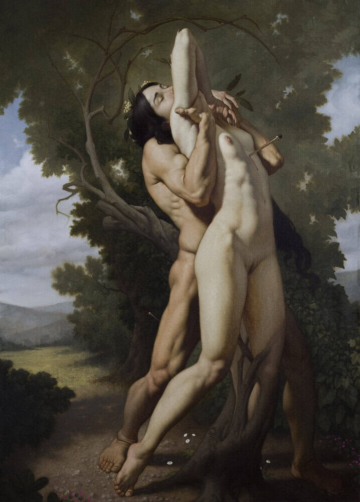 Roberto Ferri's Apollo and Daphne premium reproduction