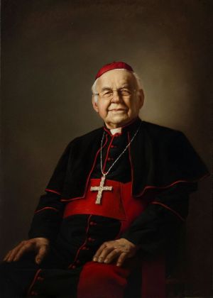 Roberto Ferri - Portrait of Cardinal Miloslav Vlk wall art