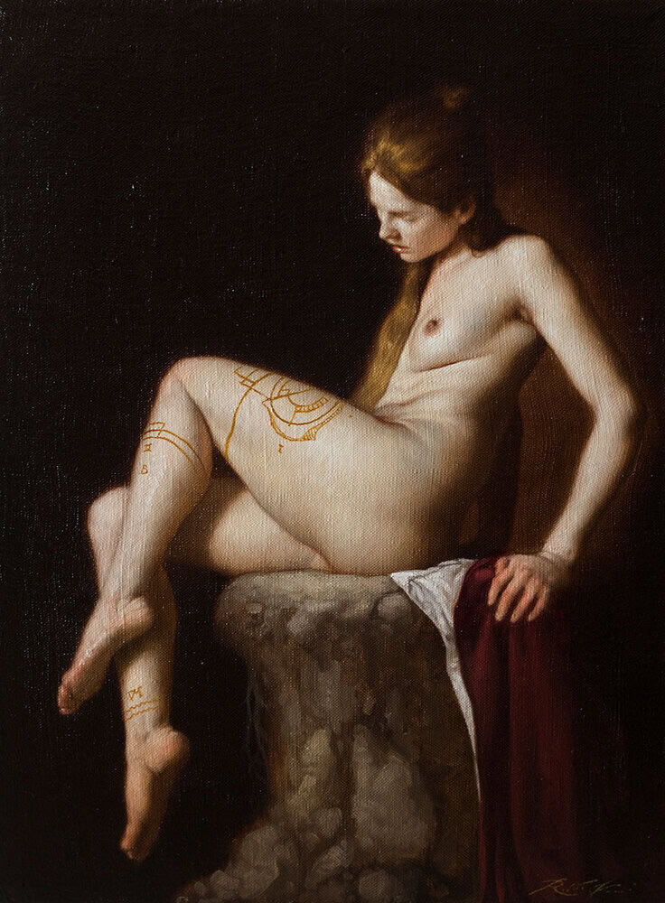 Roberto Ferri: Castalia premium reproduction