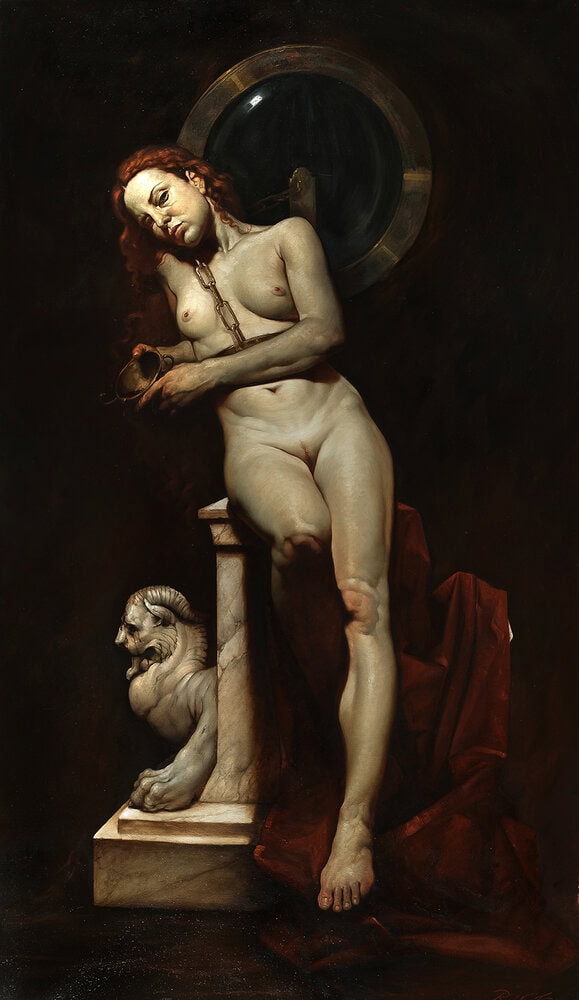 Roberto Ferri: Circe premium reproduction
