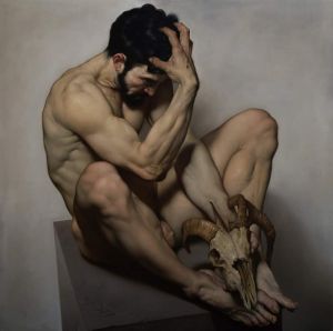 Roberto Ferri: Gloomy Fire 1 wall art