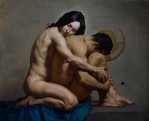 Roberto Ferri: Deep Desire – Sonno Di Rugiada wall art
