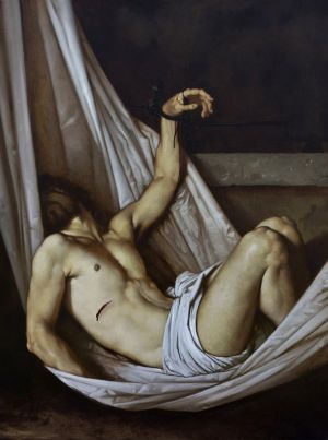 Roberto Ferri: Deposition wall art