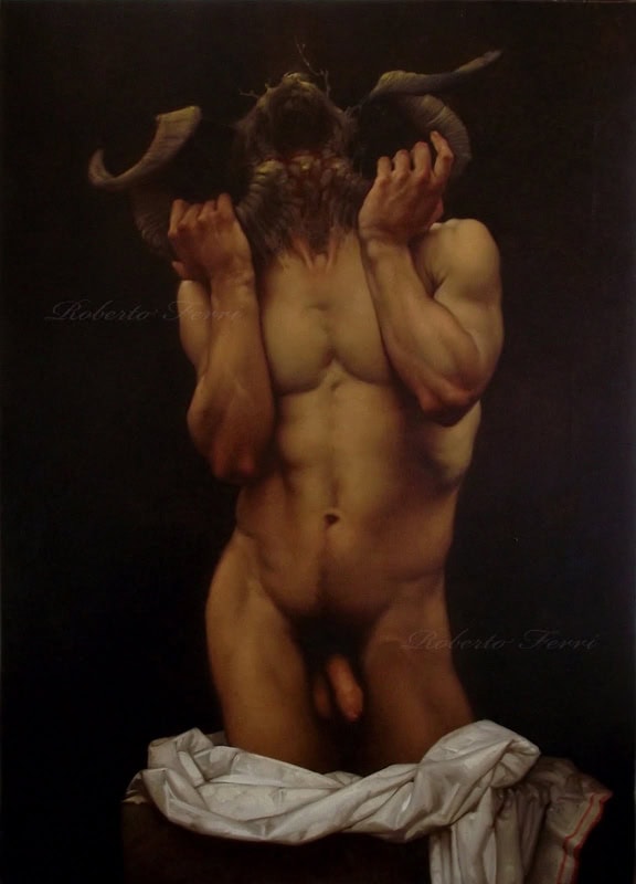 Roberto Ferri: Dies Irae - Day Of Wrath premium reproduction printed or painted