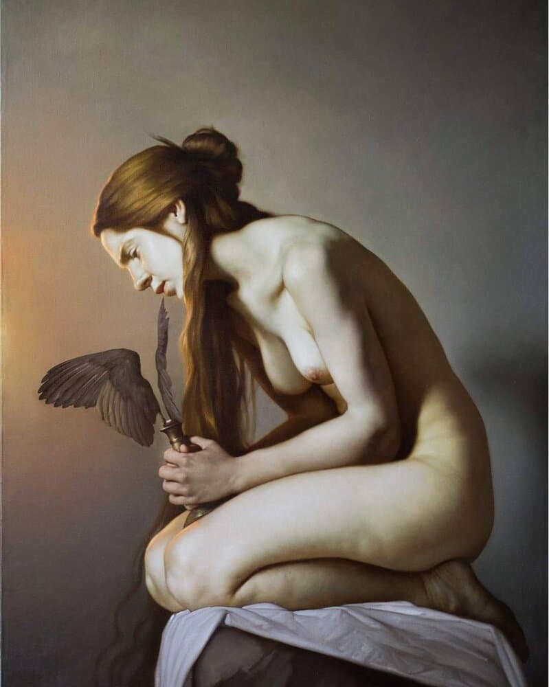 Roberto Ferri: El Pozzo - The Well premium reproduction printed or painted