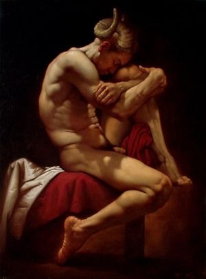 Roberto Ferri - Facilis Descensus Averno (Descent to Hell) wall art