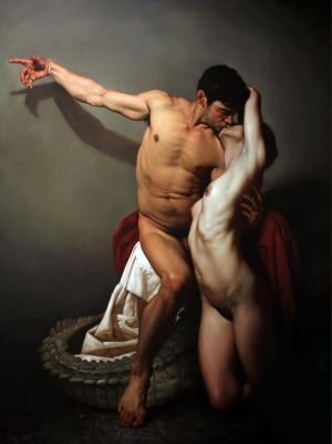 Roberto Ferri - Il Bacio (The Kiss) wall art