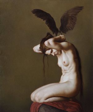 Roberto Ferri - Il Cratere Nascosto (The Hidden Crater) wall art